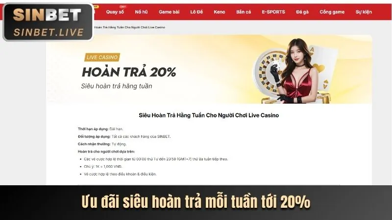 Ưu đãi hấp dẫn không thể bỏ lỡ tại 789 live